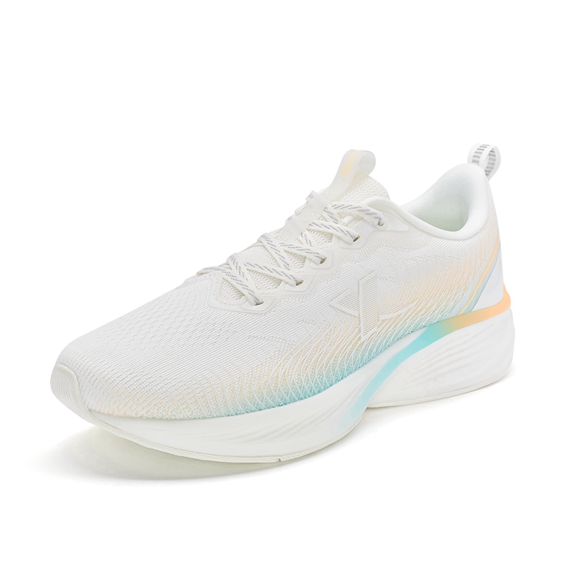 XTEP Slip Resistant And Breathable Slip Resistant And Breathable Low top Running Shoes Women’s White