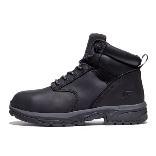 Timberland Jigsaw Leather Abrasion Resistant Fashion Trend Ankle Length Outdoor Boots Men's Black