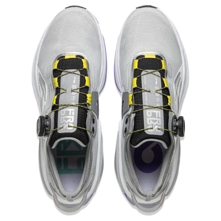 Li Ning Furious Rider 8 PRO Cushioning Slip Resistant Abrasion Resistant Low top Running Shoes Men’s Gray