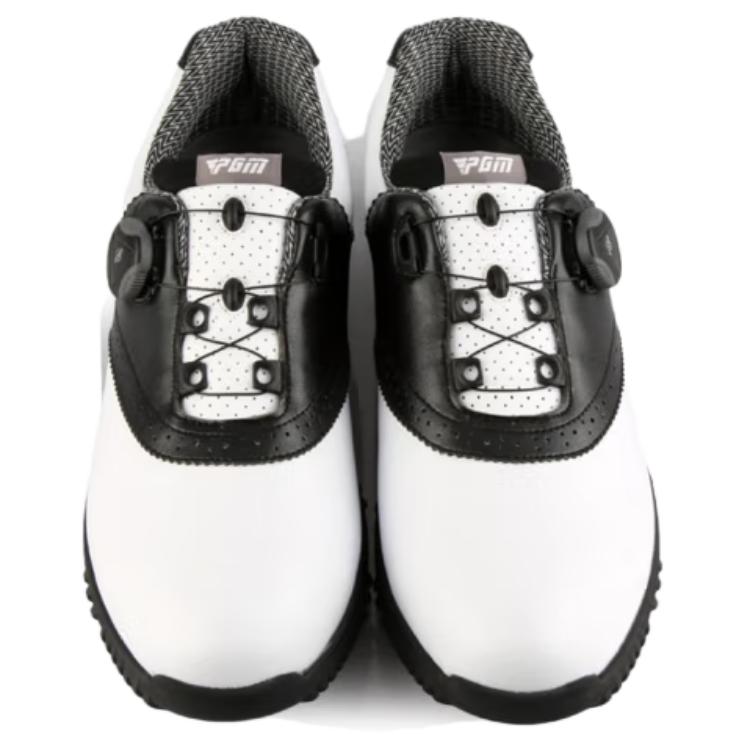 PGM Waterproof Slip Resistant Golf Shoes Men’s White Black