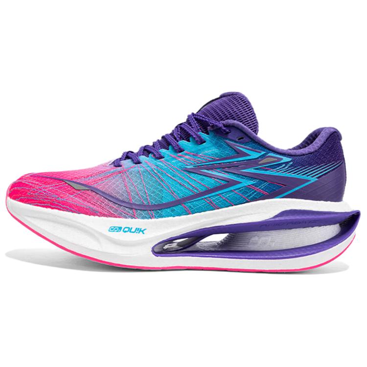 361° Style Abrasion Resistant Cushioning Height Increasing Low top Casual Running Shoes Men’s Pink Purple Blue