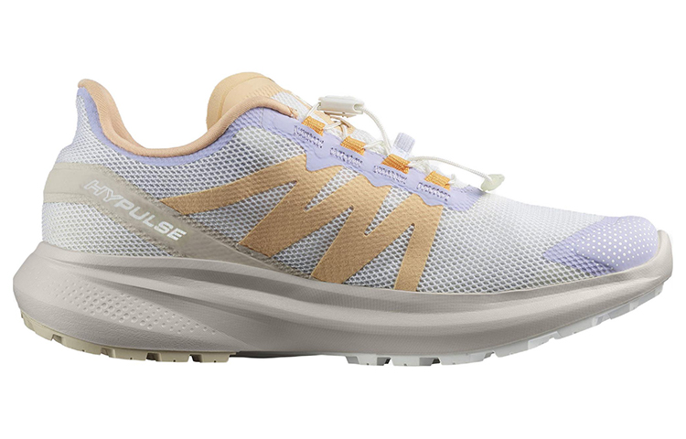 SALOMON Abrasion Resistant Low top Running Shoes Women’s White Purple Orange