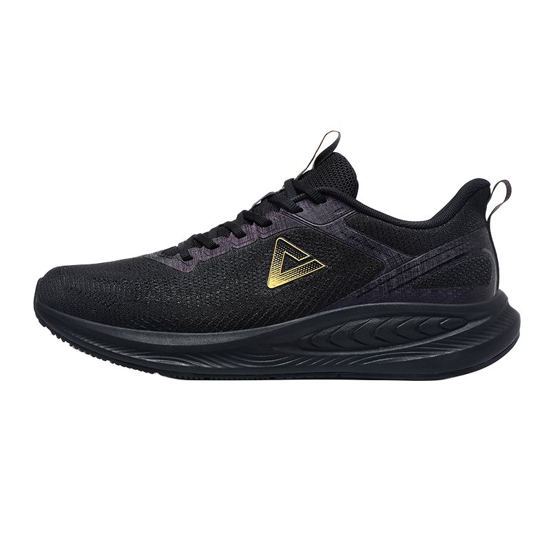 PEAK Taichi 7.0 Cushioning Slip Resistant Abrasion Resistant Low top Running Shoes Men’s Black