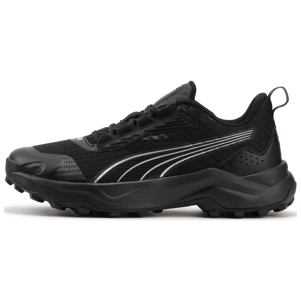 PUMA Obstruct Profoam Slip Resistant Abrasion Resistant Low top Casual Running Shoes Men's Black