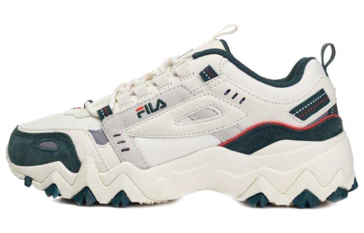 Кроссовки Fila Oakmont (бело-зелено-серые)