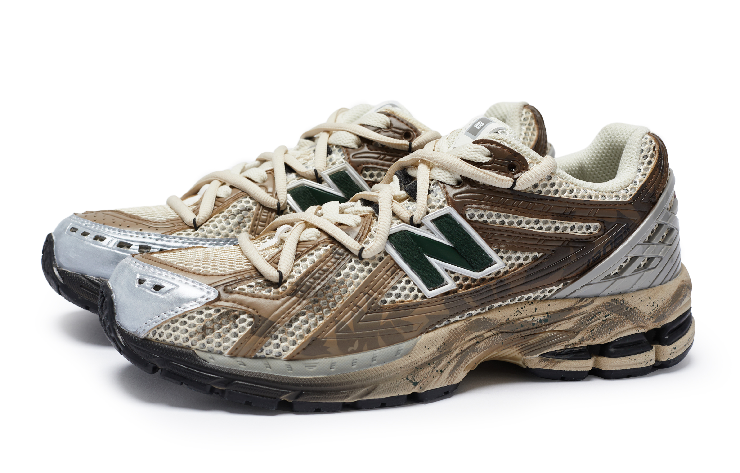 New Balance NB 1906R Coverage Low top Y2k Retro Running Shoes Unisex Beige Brown Silver