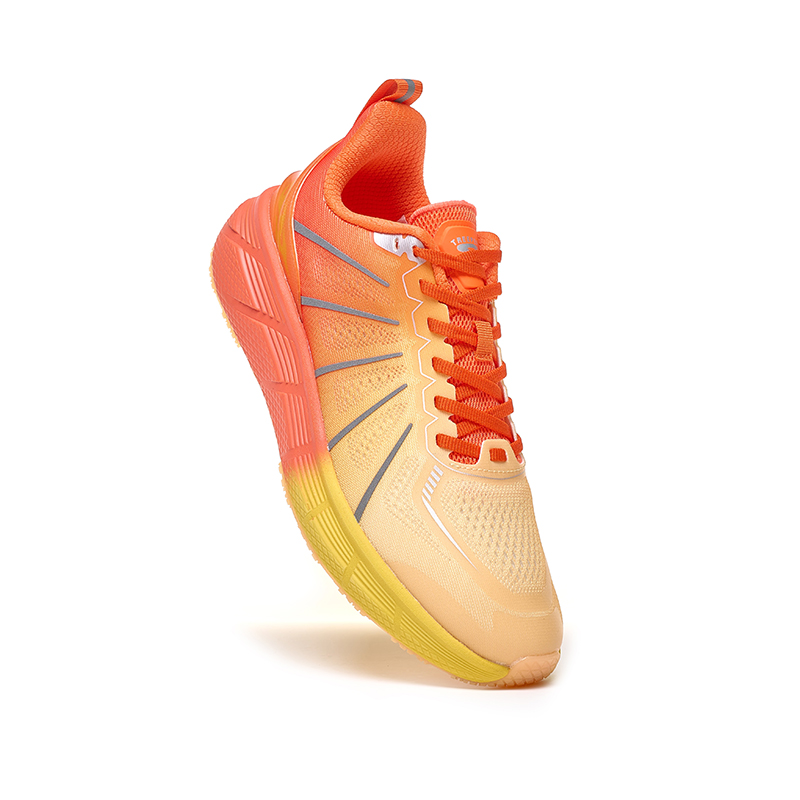 TREEPERI Running Shoes Unisex Low Top Orange Yellow/Yellow Green/Green Pink