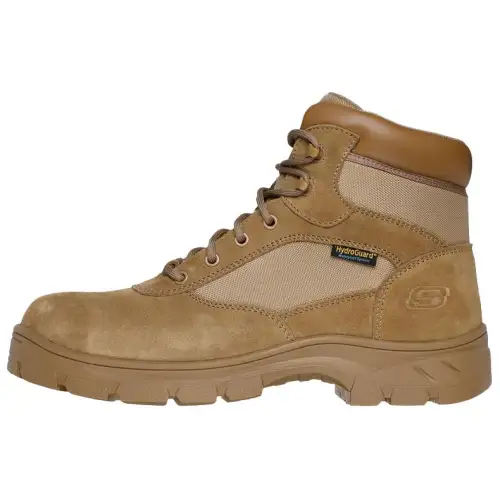 Skechers Work Ankle Boots Men's Camel