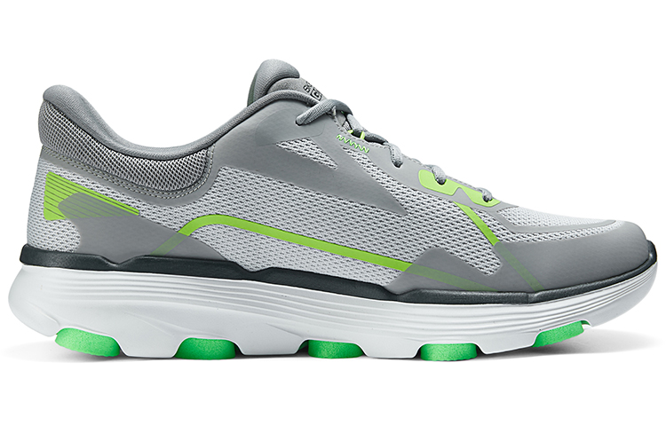 Skechers GO RUN 7.0 Cushioning, Wear Resistant Low top Running Shoes Men’s Gray Green