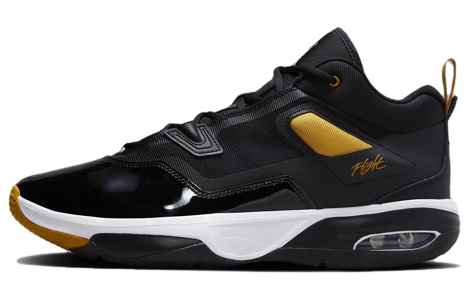 Jordan Stay Loyal 3 Black Yellow Ochre