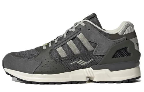 Adidas Originals ZX 10000C Comfortable Abrasion Resistant Low top Running Shoes Men's Gray