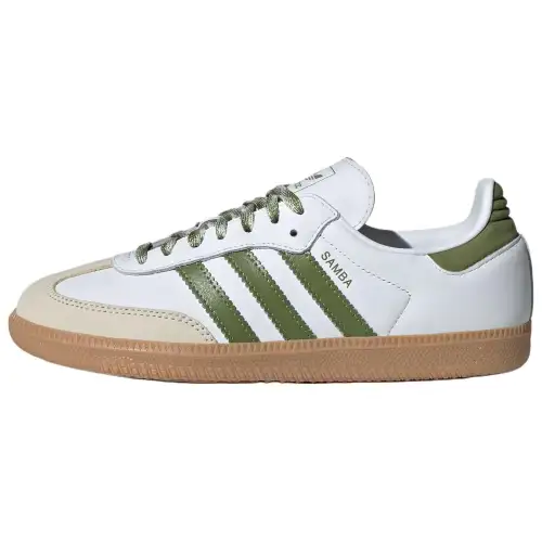 Samba Adidas Originals Og 'White Tech Olive Gum' Women's