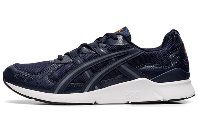 Asics Gel Lyte Runner 2 Comfortable Abrasion Resistant Low top Running Shoes Men's Dark Blue