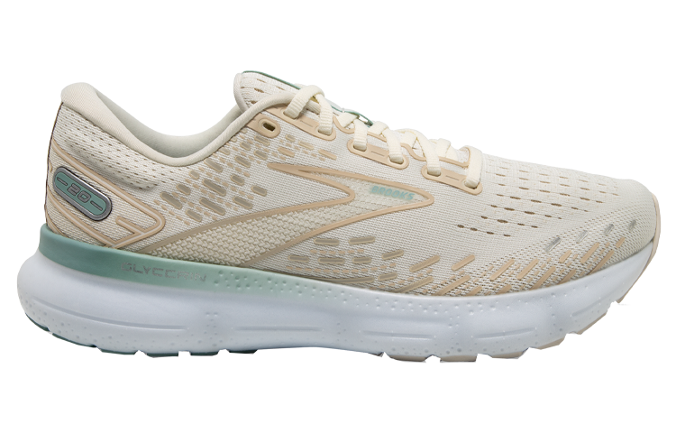 Brooks Glycerin 20 Mesh Cushioning Slip Resistant Breathable Coverage Lightweight