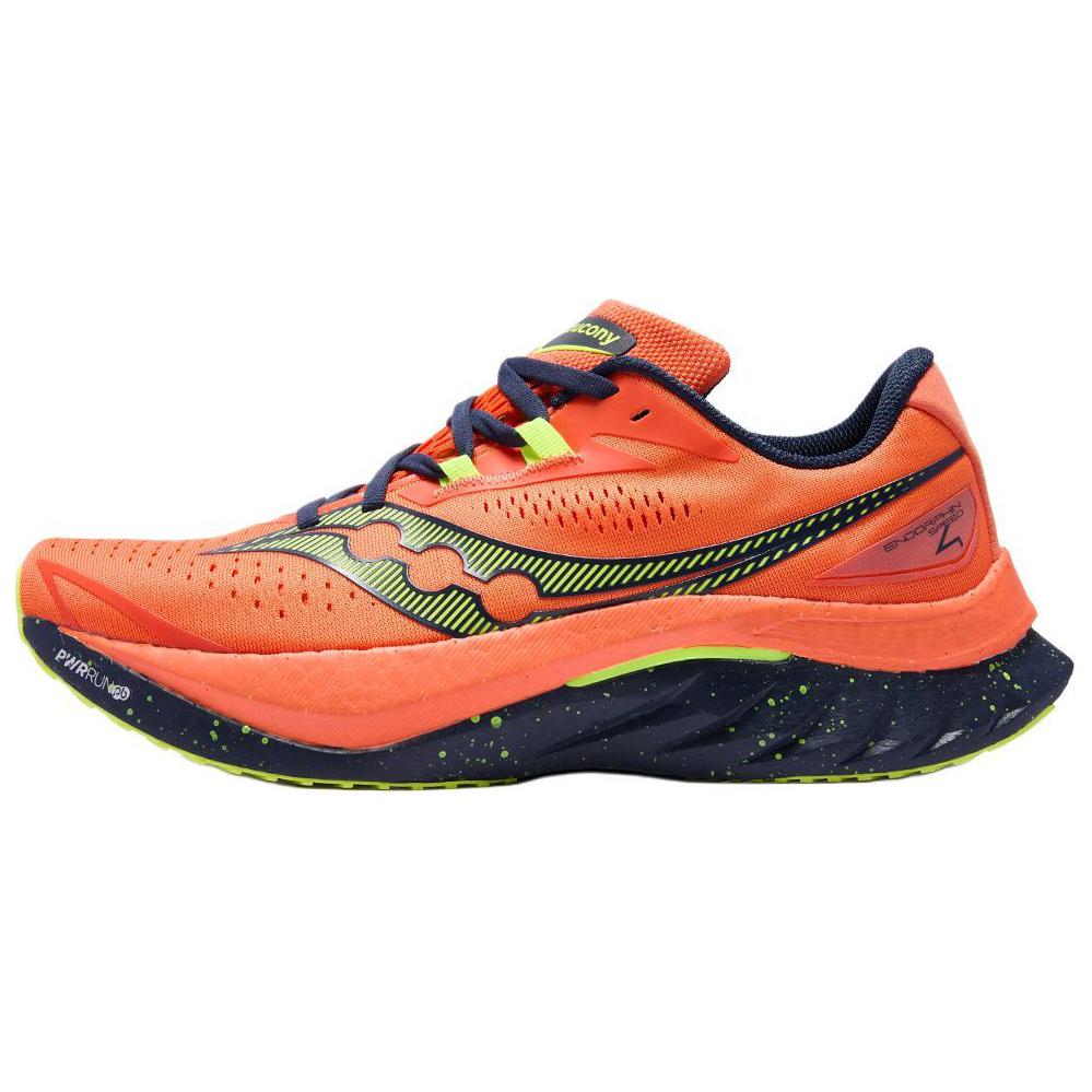 Saucony Endorphin Speed 4 Fabric Low top Marathon Training Long Distance Running Racing Running Shoes Unisex Orange