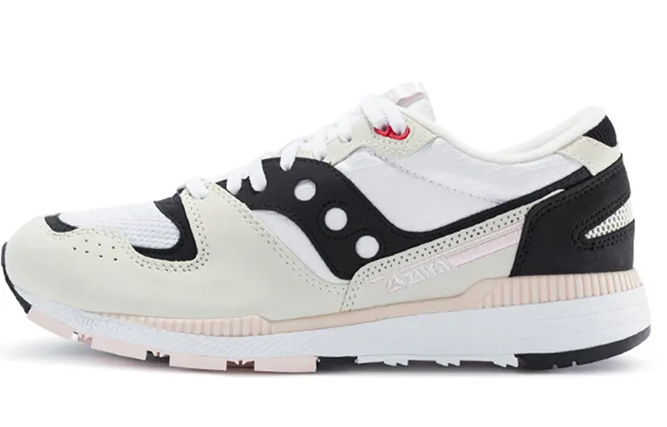 Saucony Running Shoes Men's Low Top Beige/White/Black