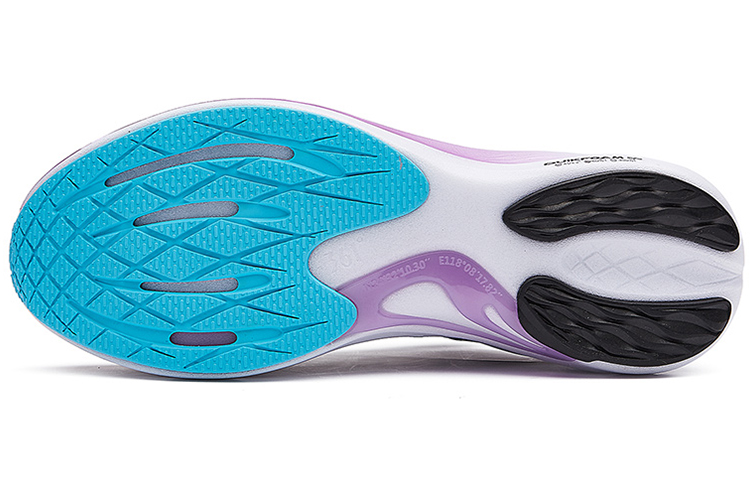 361° Flying Wing 2 Breathable And Wear resistant Low top Running Shoes Women’s Black Purple