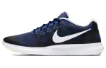 Nike Free Rn 2017 Low top Running Shoes Men's Blue