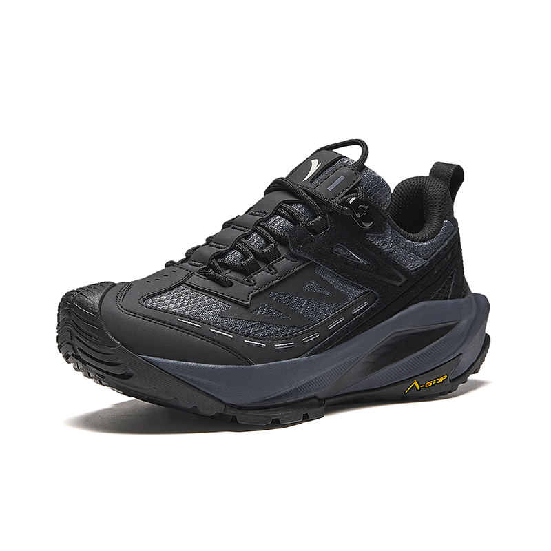 Anta Slip Resistant Abrasion Resistant Low top Casual Running Shoes Women’s Gray Black