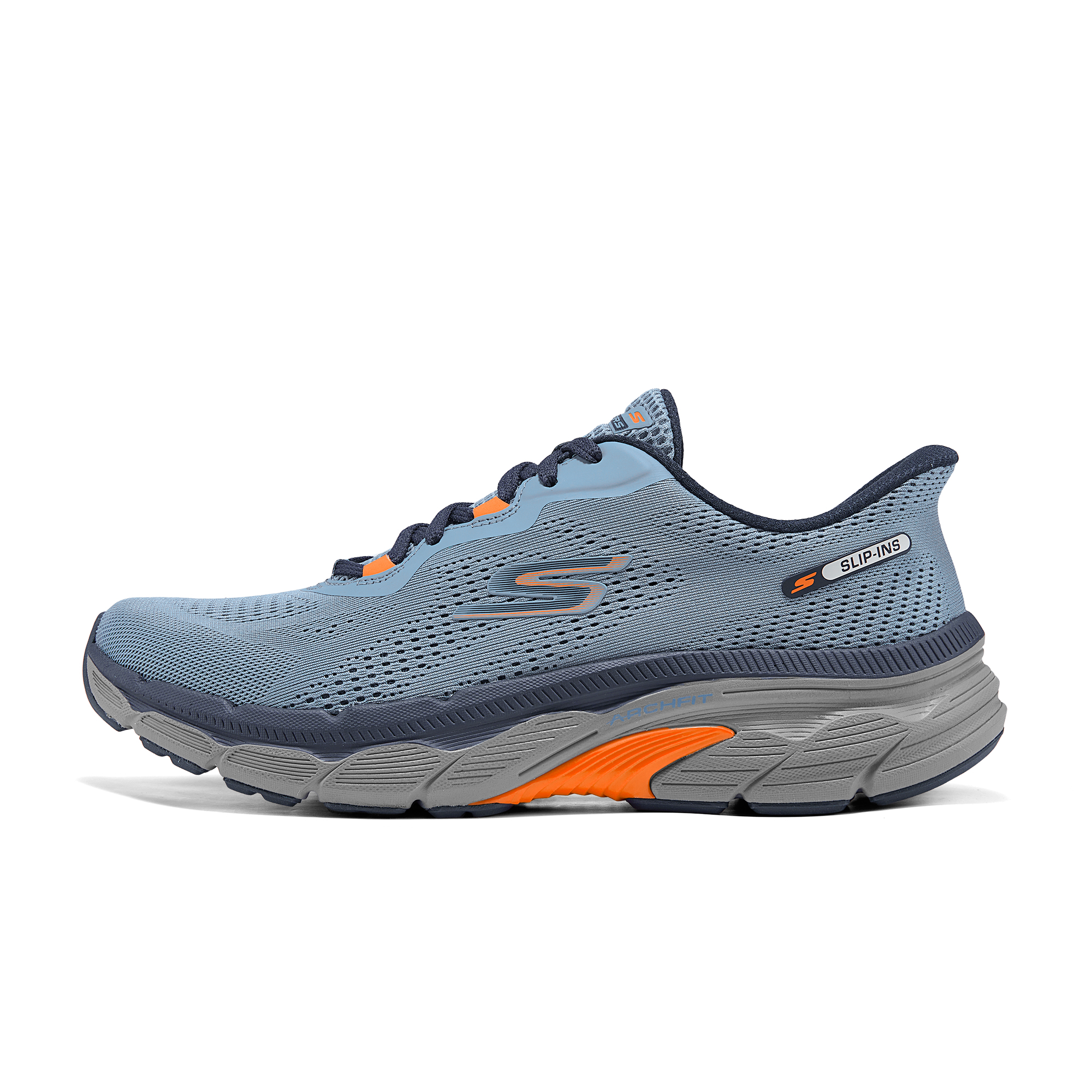 Skechers MEN’S GO Abrasion Resistant Breathable Low top Running Shoes Men’s Marine Blue