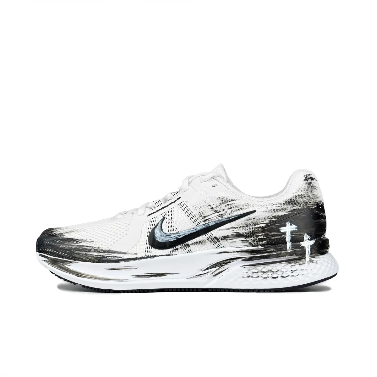 Nike Run Swift 2 Abrasion Resistant Low top Running Shoes Men's White