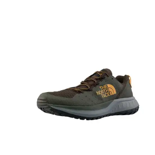 THE NORTH FACE Abrasion Resistant Abrasion Resistant Low top Running Shoes Men's Green Brown