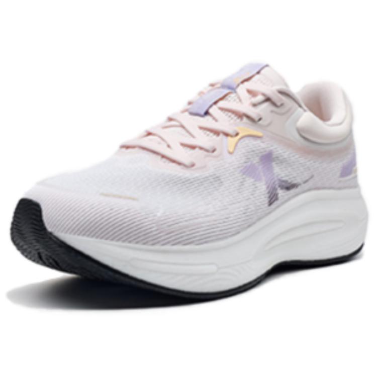 XTEP Cushioning, Wear Resistant Low top Running Shoes Women’s Pink White