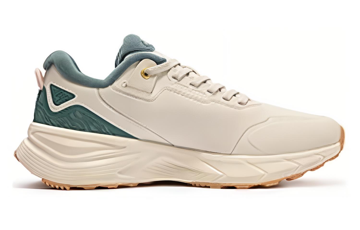361° Rain Screen Slip Resistant Abrasion Resistant Low top Running Shoes Women’s Beige Green
