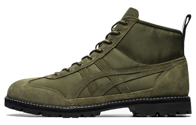 Onitsuka Tiger MEXICO RINKAN Waterproof Abrasion Resistant Cushioning Ankle Length Outdoor Boots Unisex