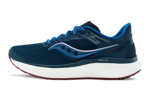 Saucony Hurricane Comfortable Fabric Cushioning Slip Resistant Abrasion Resistant Support Low top Running Shoes Women's