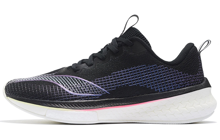 Li Ning Red Hare 5 Pro Slip Resistant Abrasion Resistant Low top Running Shoes Women’s Black