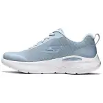 Skechers Women's GO Comfortable And Breathable Abrasion Resistant Low top Running Shoes Women's Light Blue