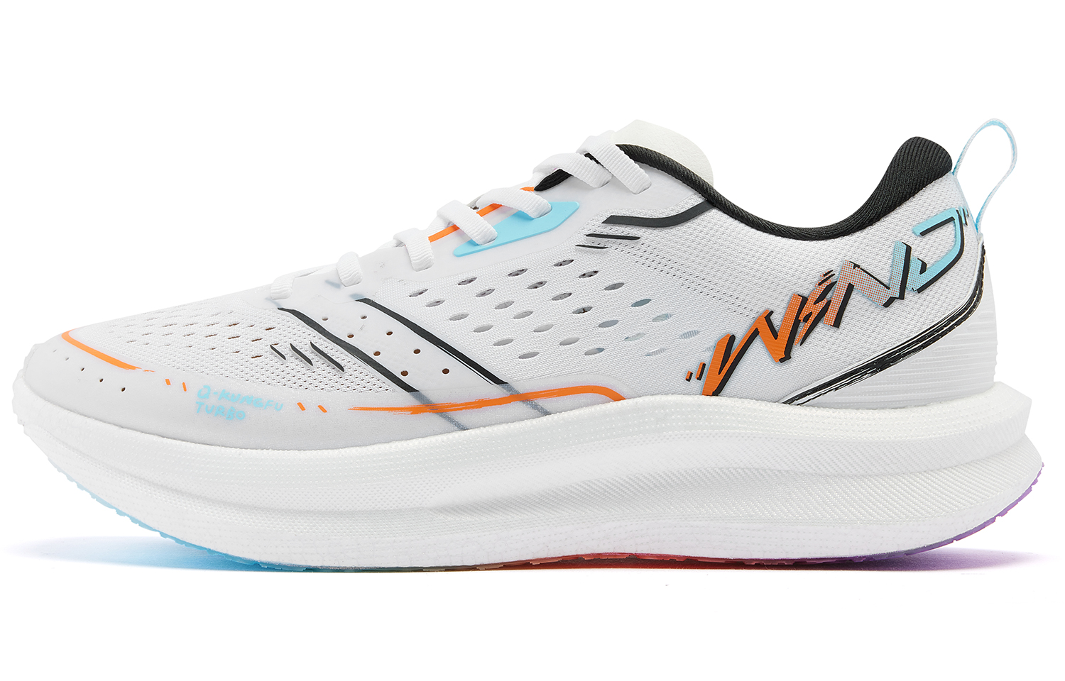 QIAODAN Strong Wind SE Training Textile, Synthetic Leather Slip Resistant, Abrasion Resistant, Breathable, Rebound