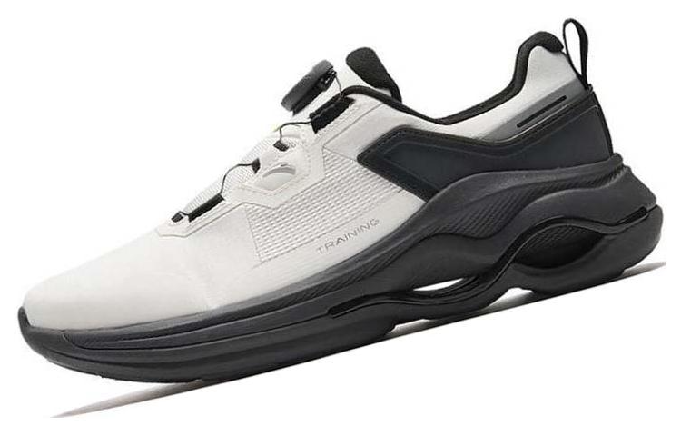 Anta Cushioning, Wear Resistant Low top Running Shoes Men’s Gray Black