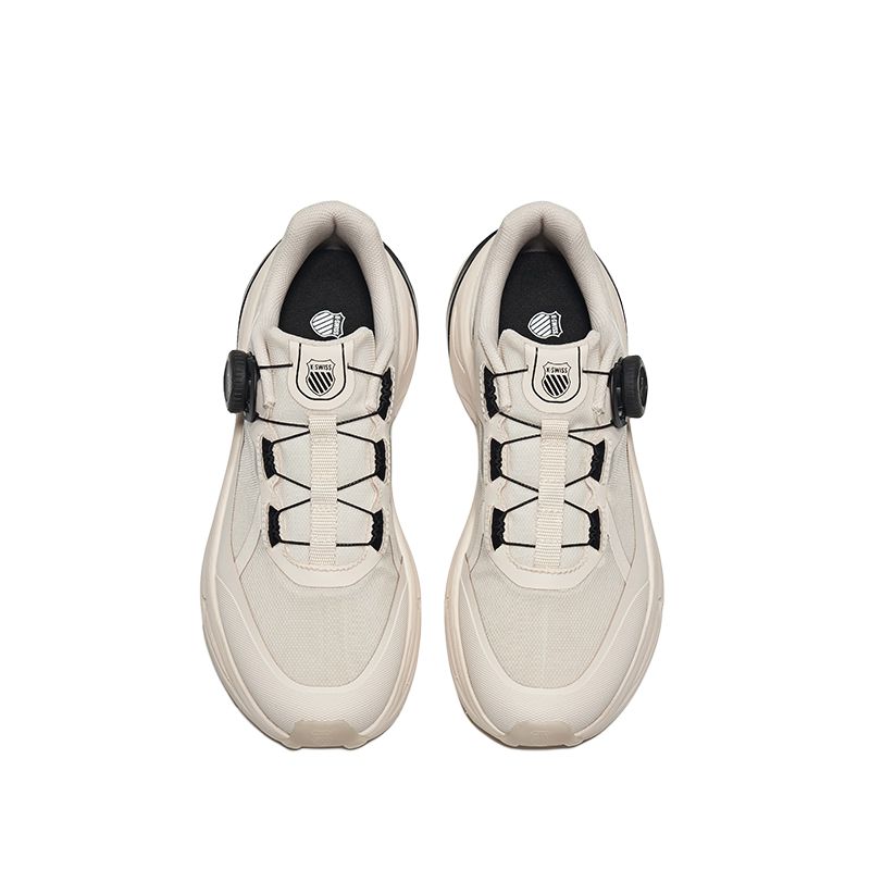 K·SWISS Textile, Synthetic Leather Low top Running Shoes Women’s Ecru