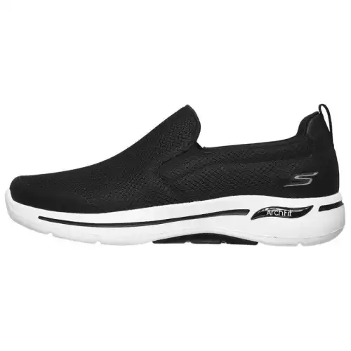 Skechers Go Walk Arch Fit Low top Running Shoes Men's Black