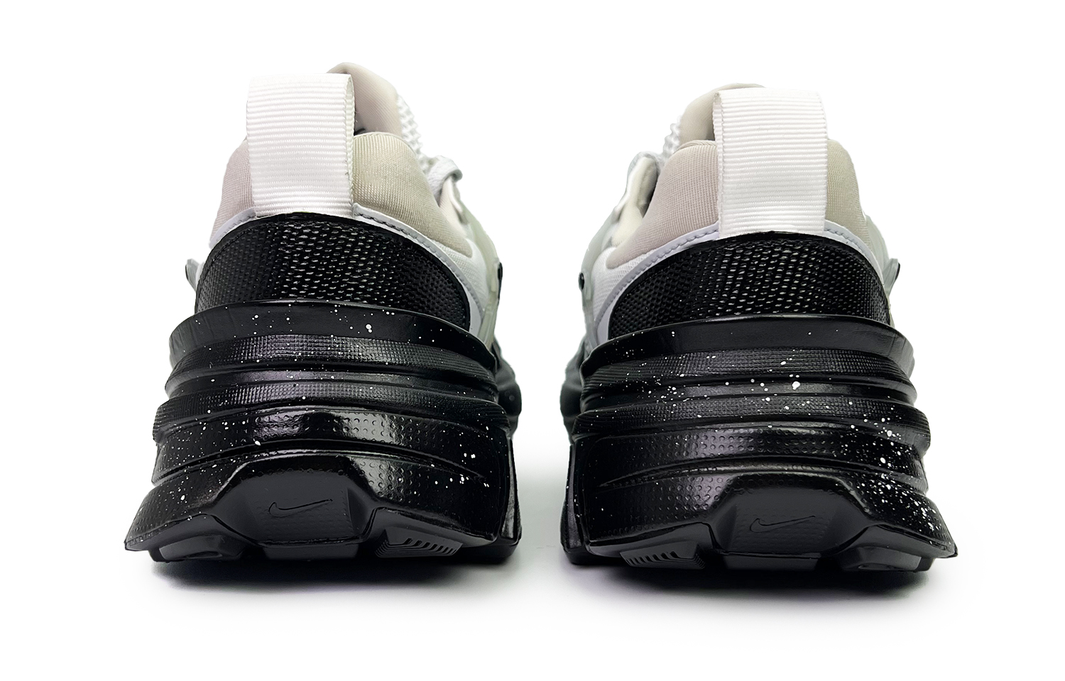 Nike V2K Run Low top Running Shoes Unisex Black Silver