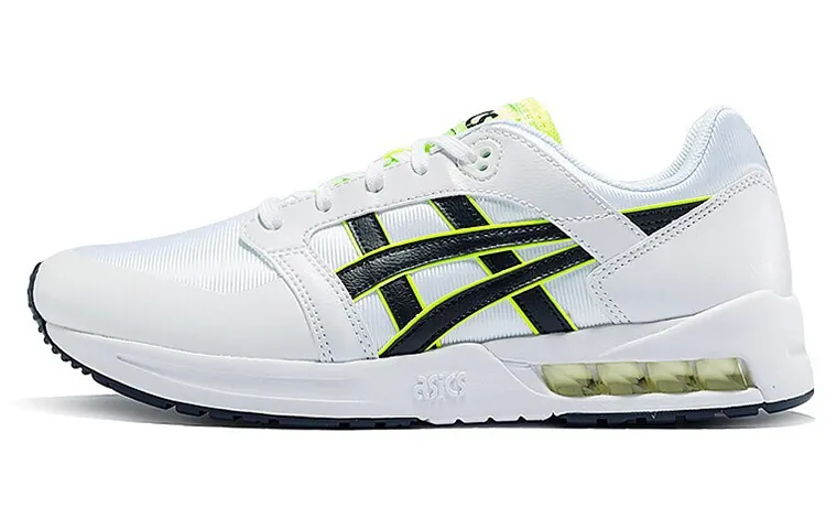 Asics Gel Saga Sou Low top Running Shoes Unisex White Navy Blue