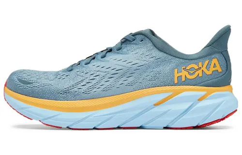 HOKA ONE ONE Clifton 8 Goblin Blue Mountain Spring Wide