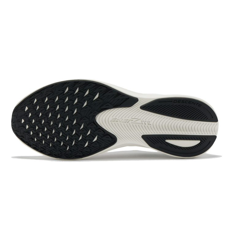 DESCENTE RUNNING Rebound Low top Sports Running Shoes Unisex Soft White Sand