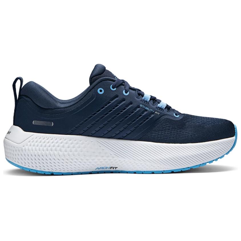 Skechers Comfortable Abrasion Resistant Low top Running Shoes Men’s Blue