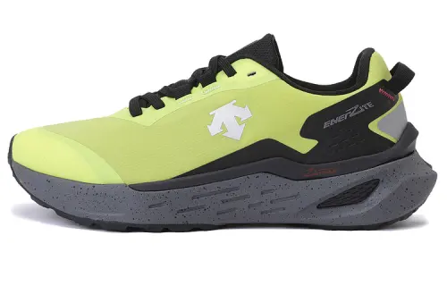 DESCENTE RUNNING Shoes Unisex Low Top Classic Yellow