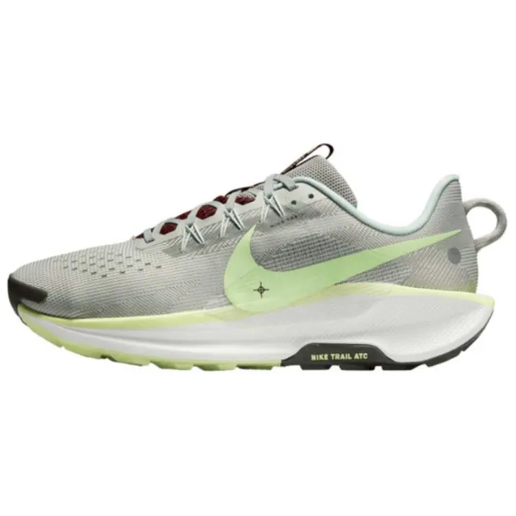 Nike Pegasus Trail 5 Light Silver College Grey Dark Team Red Barely Volt
