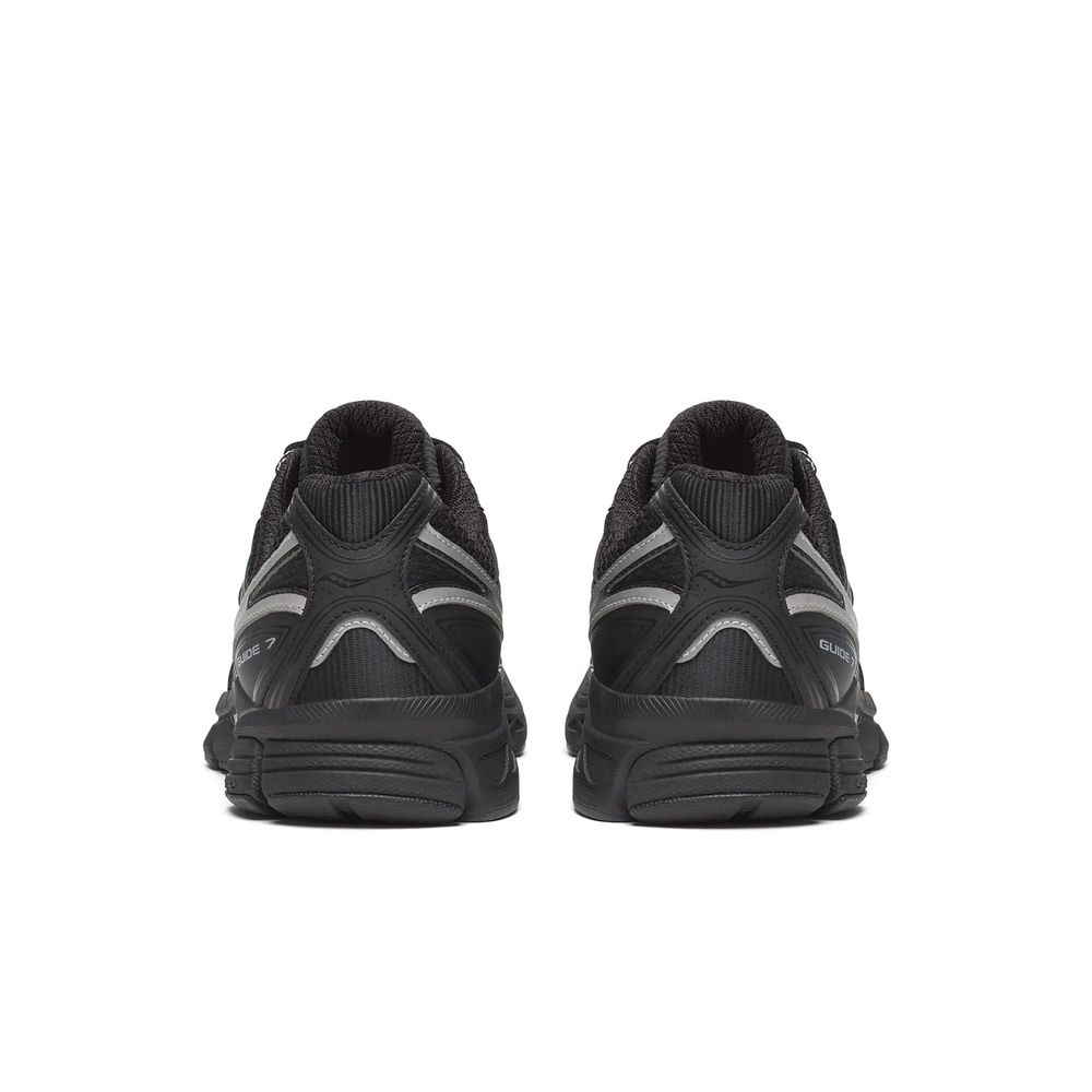 Saucony ProGrid Guide 7 Slip Resistant Abrasion Resistant Low top Running Shoes Men’s Black