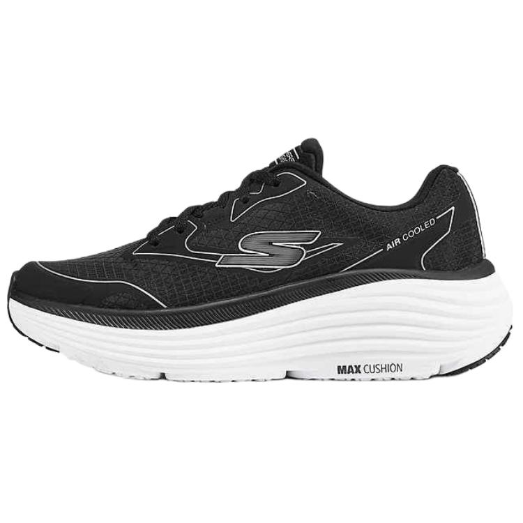 Skechers Max Cushioning Fabric Breathable, Lightweight, Supportive, And Abrasion Resistant Low top Casual Running Shoes