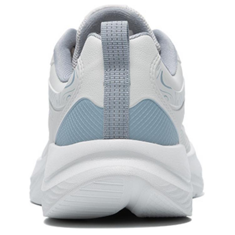 QIAODAN Abrasion Resistant Breathable Low top Casual Running Shoes Men’s Light Gray
