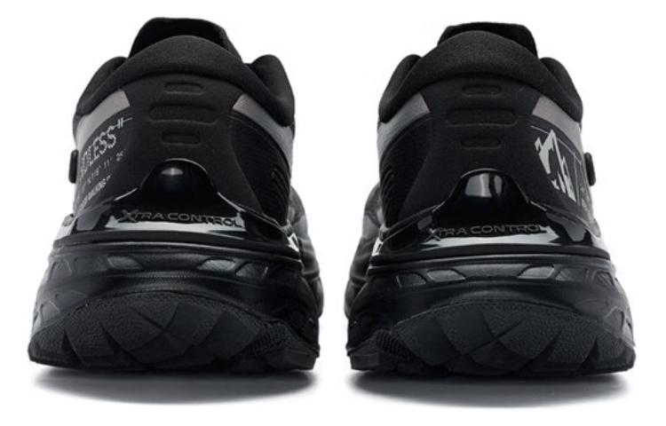 XTEP Kunlun 10V2 Comfortable Cushioning, Wear Resistant Low top Outdoor Shoes Men’s Gray Black