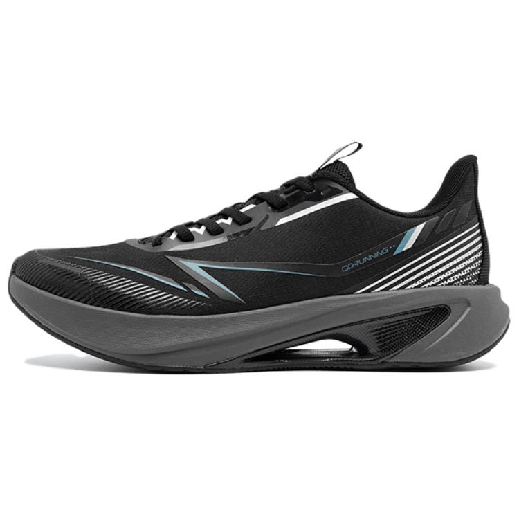 QIAODAN Cushioning Lightweight Low top Casual Running Shoes Men’s Black