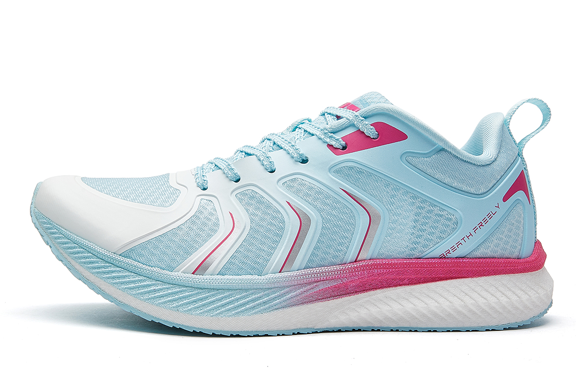 VOIT Running Shoes Unisex Low Top Light Blue