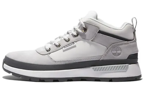 Timberland Field Trekker Hiker Ankle Length Outdoor Boots White Gray